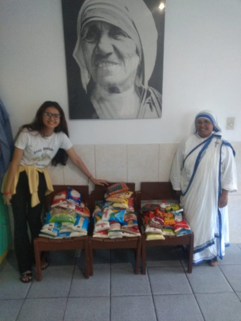 OAB-AM realiza doação de alimentos para casa de acolhimento no Coroado