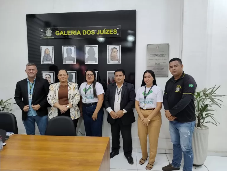 OAB-AM realiza visita institucional no Fórum da Comarca de Beruri em busca de instalações para sala da Ordem