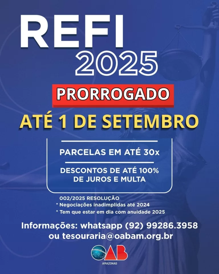 OAB-AM monta plantão especial para regularização de anuidades neste sábado