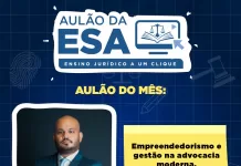 Aulão da ESA: OAB-AM lança aulas online gratuitas para toda a advocacia do Estado