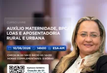 OAB Amazonas promove curso sobre Auxílio Maternidade, BPC/LOAS e Aposentadoria Rural e Urbana