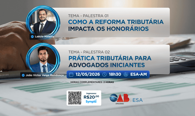 OAB anuncia palestras sobre práticas tributárias